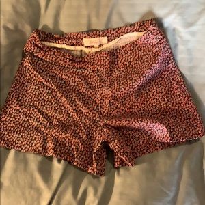 Flower print pull on shorts size small